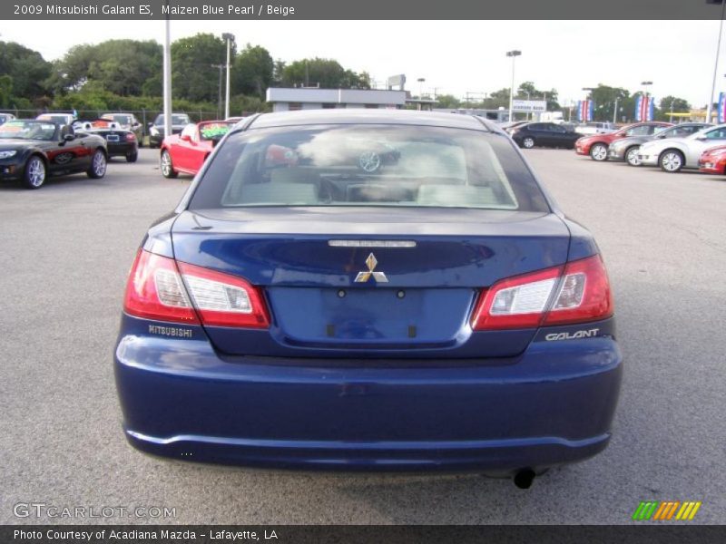 Maizen Blue Pearl / Beige 2009 Mitsubishi Galant ES