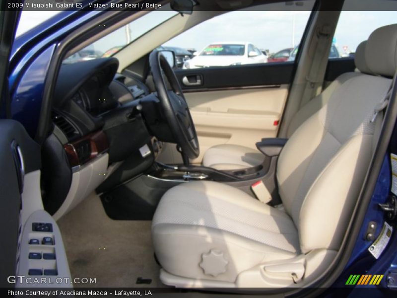 Maizen Blue Pearl / Beige 2009 Mitsubishi Galant ES
