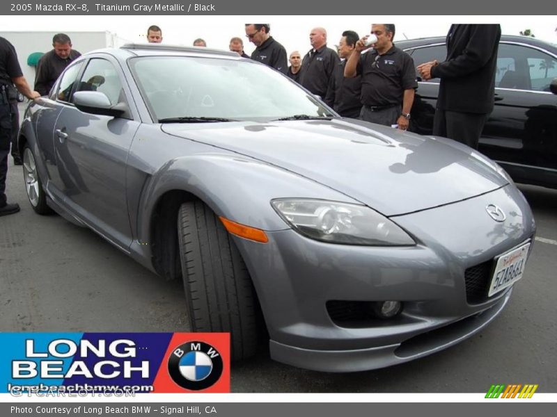 Titanium Gray Metallic / Black 2005 Mazda RX-8