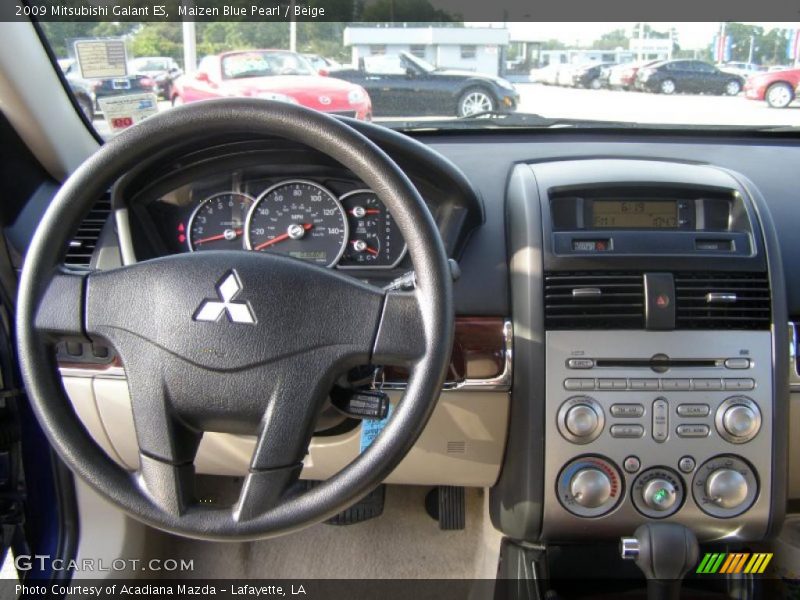 Maizen Blue Pearl / Beige 2009 Mitsubishi Galant ES