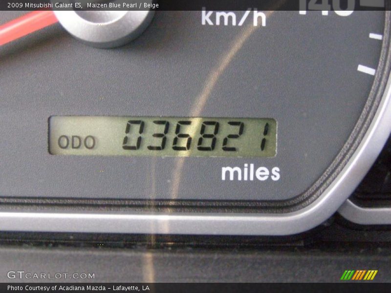 Maizen Blue Pearl / Beige 2009 Mitsubishi Galant ES