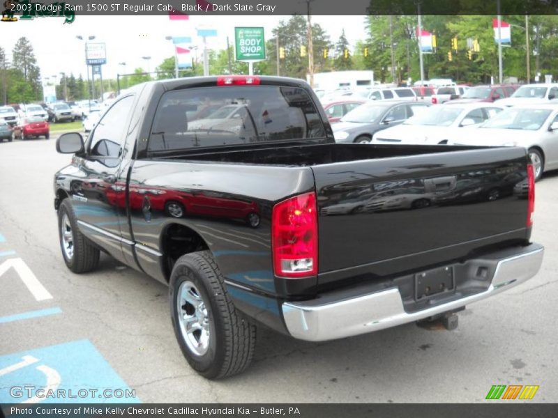 Black / Dark Slate Gray 2003 Dodge Ram 1500 ST Regular Cab