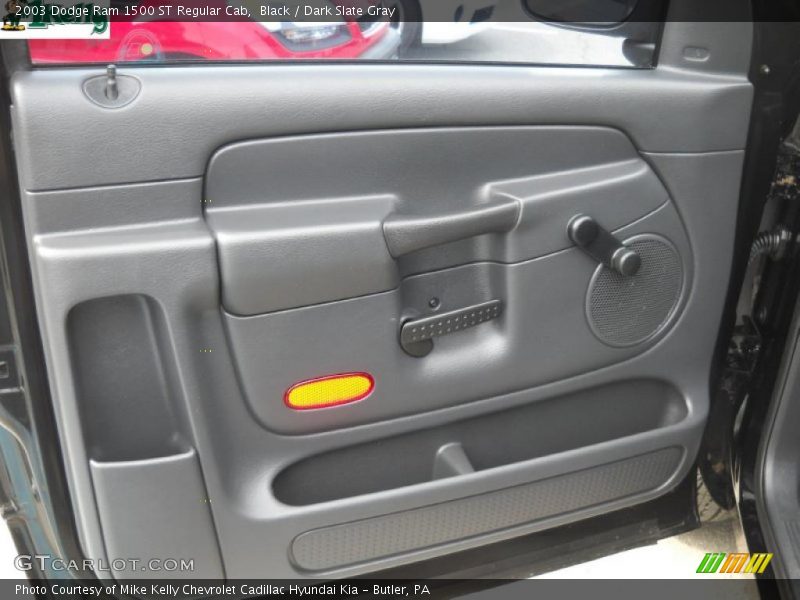 Black / Dark Slate Gray 2003 Dodge Ram 1500 ST Regular Cab