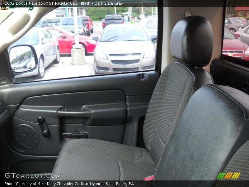 Black / Dark Slate Gray 2003 Dodge Ram 1500 ST Regular Cab