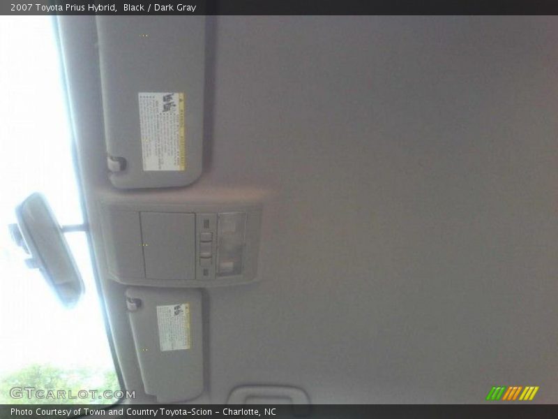 Black / Dark Gray 2007 Toyota Prius Hybrid
