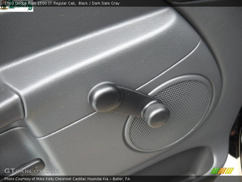 Black / Dark Slate Gray 2003 Dodge Ram 1500 ST Regular Cab