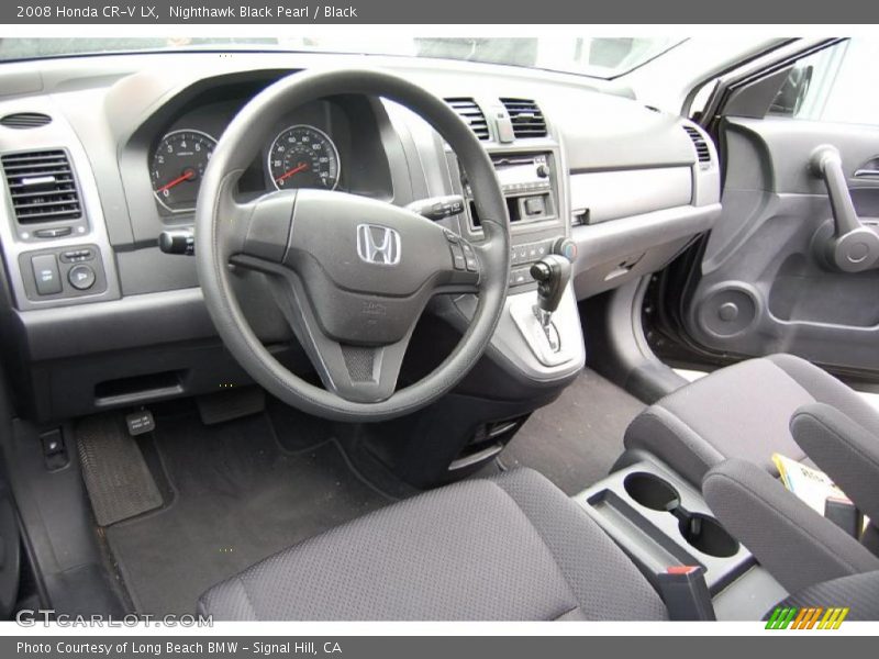 Nighthawk Black Pearl / Black 2008 Honda CR-V LX