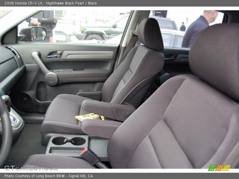 Nighthawk Black Pearl / Black 2008 Honda CR-V LX