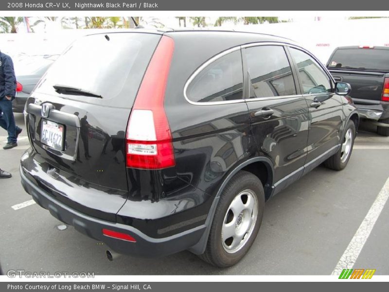 Nighthawk Black Pearl / Black 2008 Honda CR-V LX
