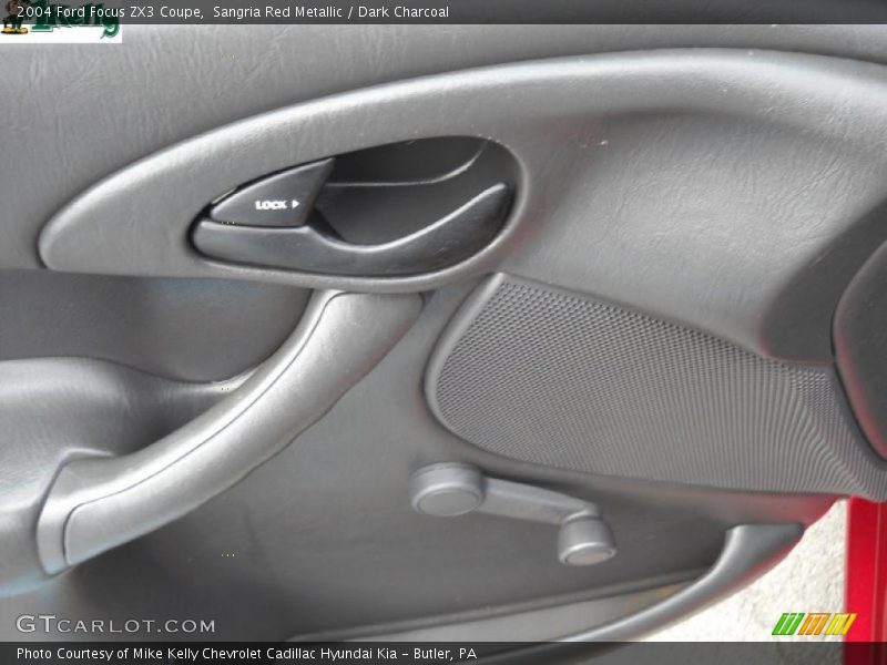 Sangria Red Metallic / Dark Charcoal 2004 Ford Focus ZX3 Coupe
