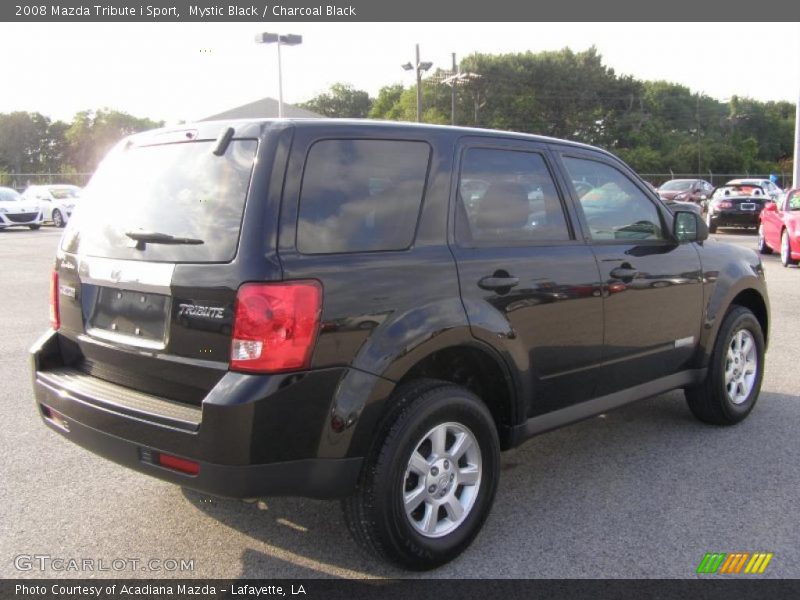 Mystic Black / Charcoal Black 2008 Mazda Tribute i Sport