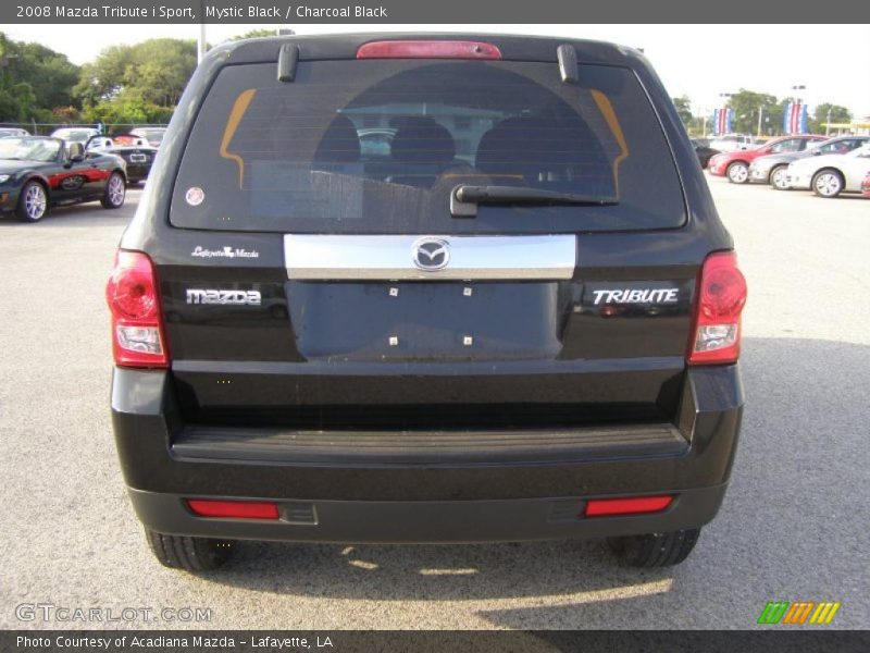 Mystic Black / Charcoal Black 2008 Mazda Tribute i Sport