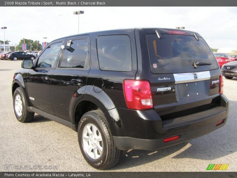 Mystic Black / Charcoal Black 2008 Mazda Tribute i Sport
