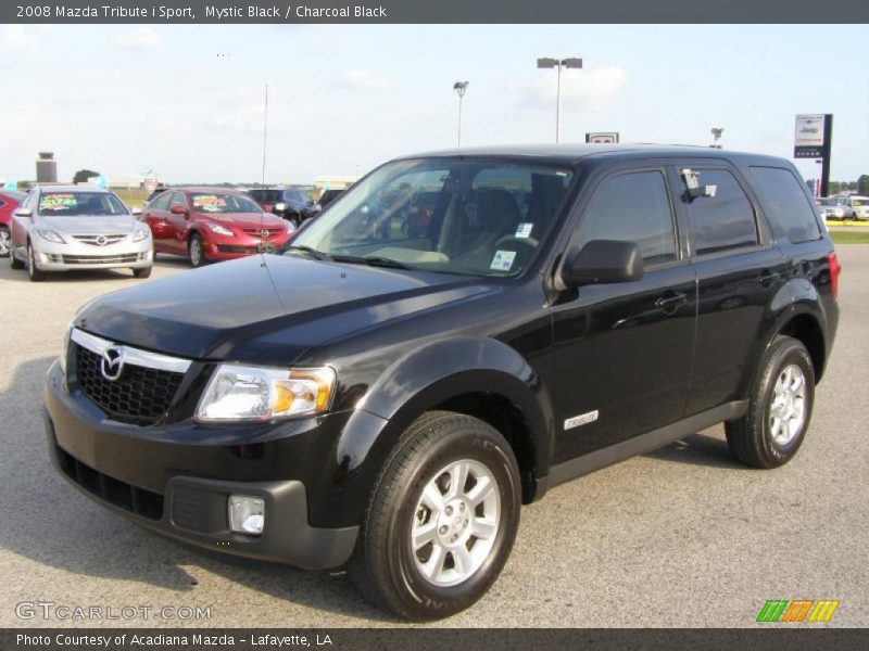Mystic Black / Charcoal Black 2008 Mazda Tribute i Sport