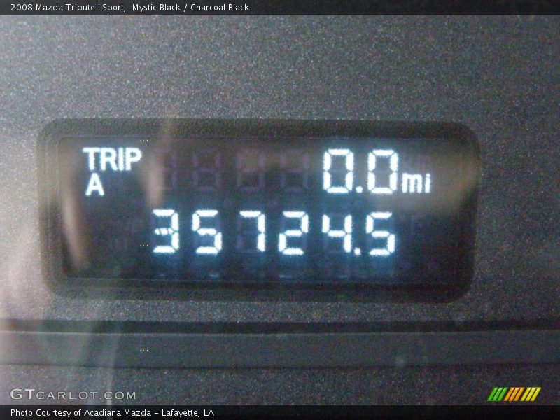 Mystic Black / Charcoal Black 2008 Mazda Tribute i Sport