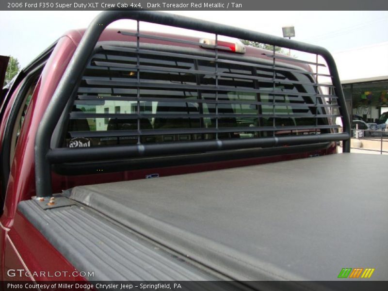 Dark Toreador Red Metallic / Tan 2006 Ford F350 Super Duty XLT Crew Cab 4x4