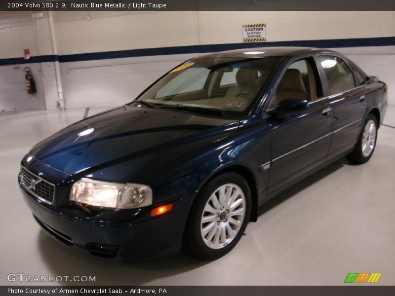 Nautic Blue Metallic / Light Taupe 2004 Volvo S80 2.9