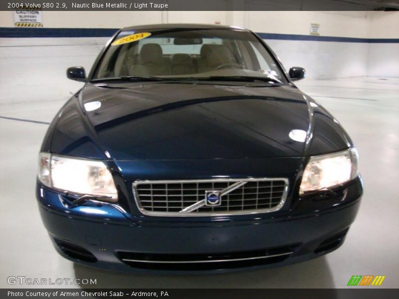 Nautic Blue Metallic / Light Taupe 2004 Volvo S80 2.9