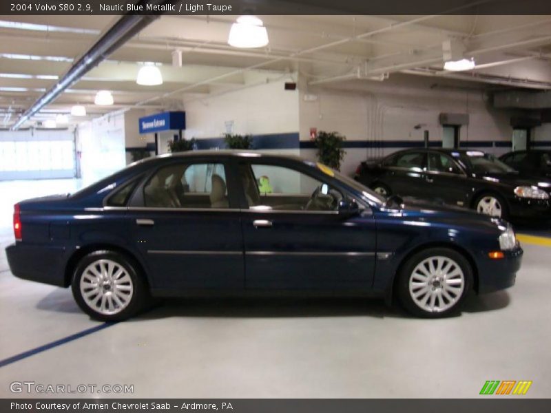 Nautic Blue Metallic / Light Taupe 2004 Volvo S80 2.9