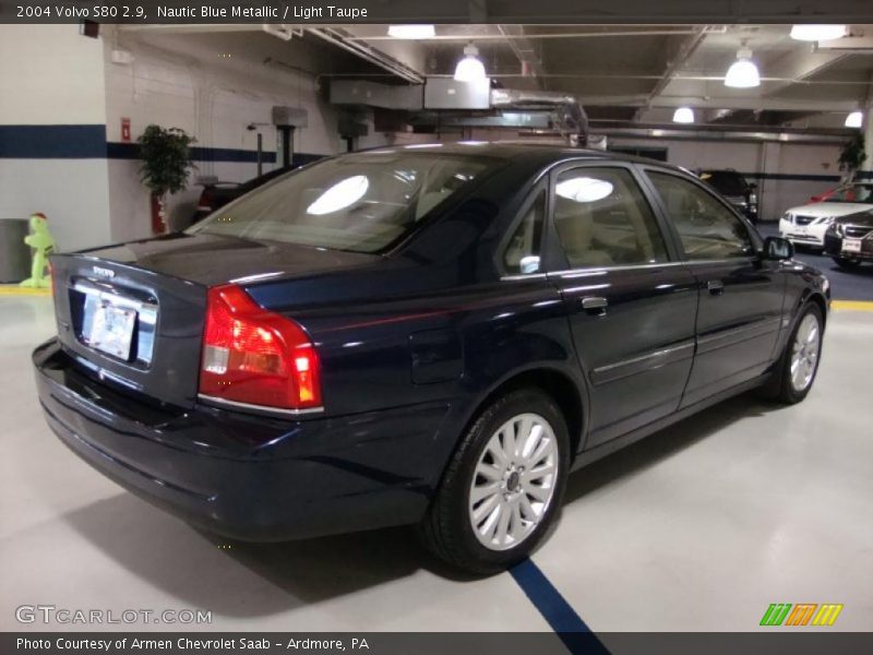 Nautic Blue Metallic / Light Taupe 2004 Volvo S80 2.9