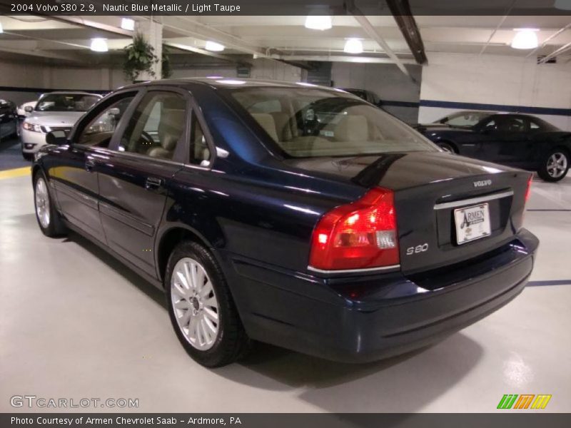 Nautic Blue Metallic / Light Taupe 2004 Volvo S80 2.9