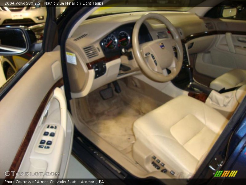 Nautic Blue Metallic / Light Taupe 2004 Volvo S80 2.9