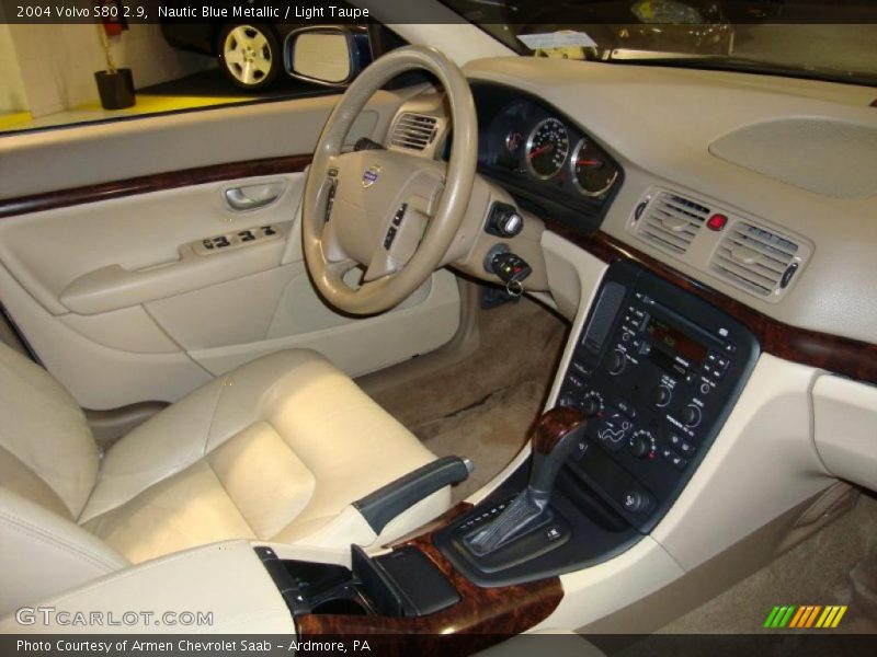 Nautic Blue Metallic / Light Taupe 2004 Volvo S80 2.9