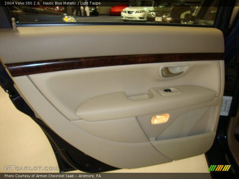 Nautic Blue Metallic / Light Taupe 2004 Volvo S80 2.9
