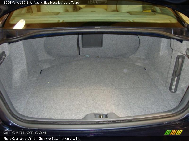 Nautic Blue Metallic / Light Taupe 2004 Volvo S80 2.9