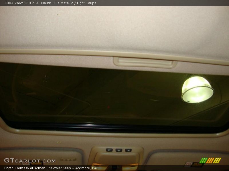 Nautic Blue Metallic / Light Taupe 2004 Volvo S80 2.9