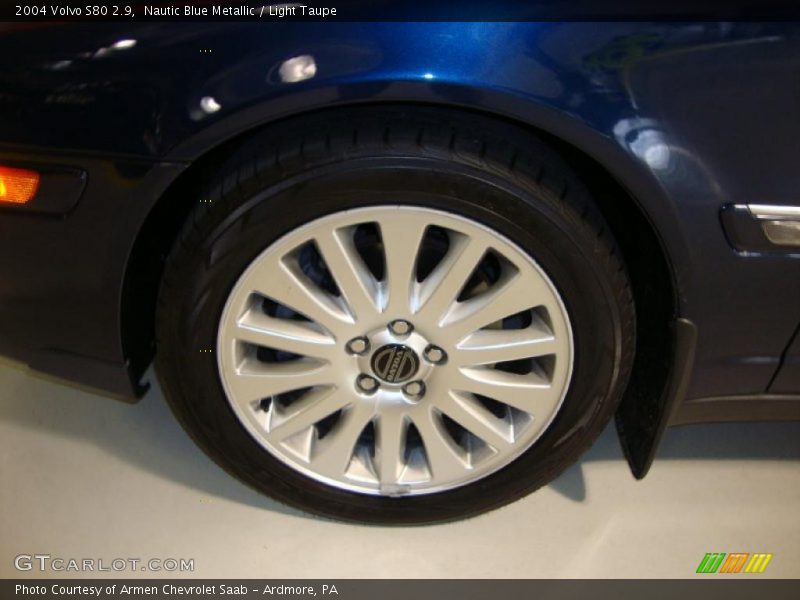 Nautic Blue Metallic / Light Taupe 2004 Volvo S80 2.9