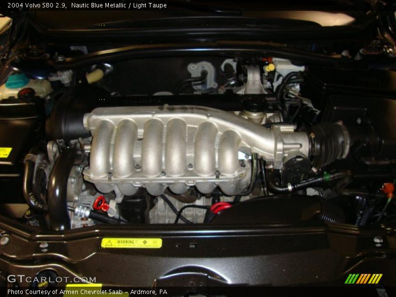 Nautic Blue Metallic / Light Taupe 2004 Volvo S80 2.9