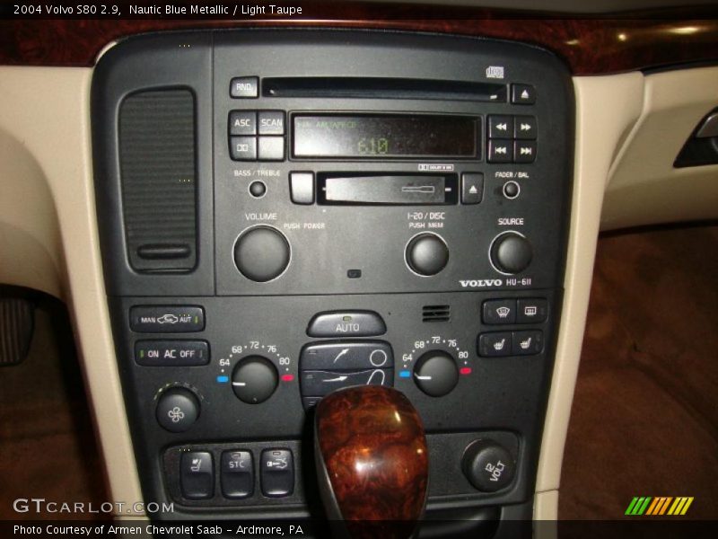 Nautic Blue Metallic / Light Taupe 2004 Volvo S80 2.9