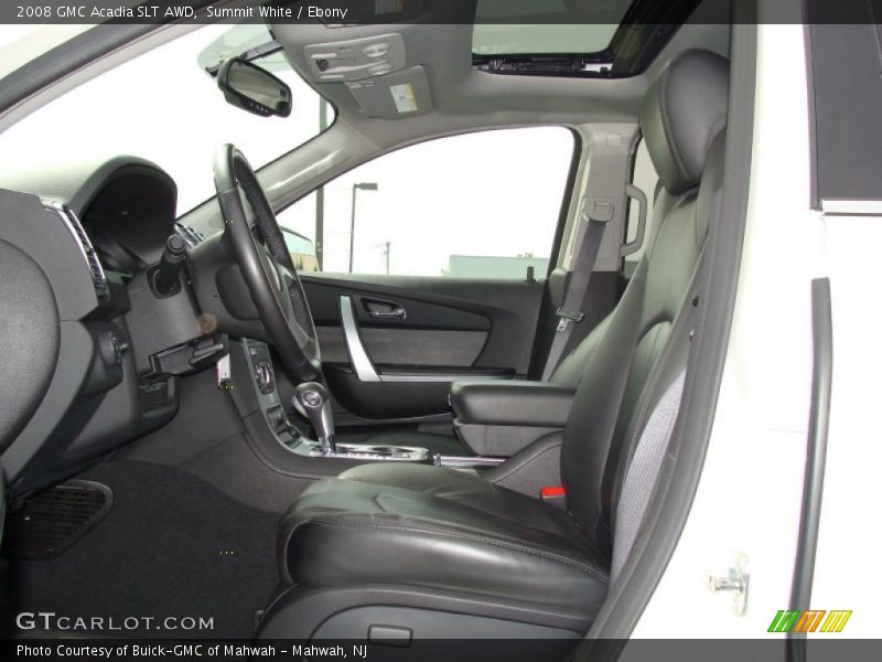 Summit White / Ebony 2008 GMC Acadia SLT AWD