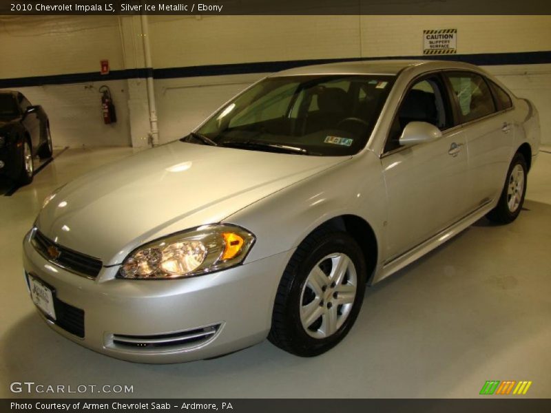 Silver Ice Metallic / Ebony 2010 Chevrolet Impala LS