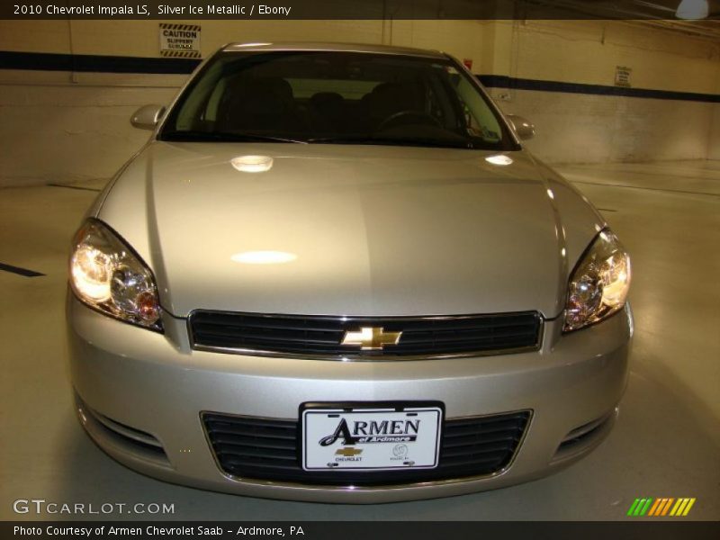 Silver Ice Metallic / Ebony 2010 Chevrolet Impala LS
