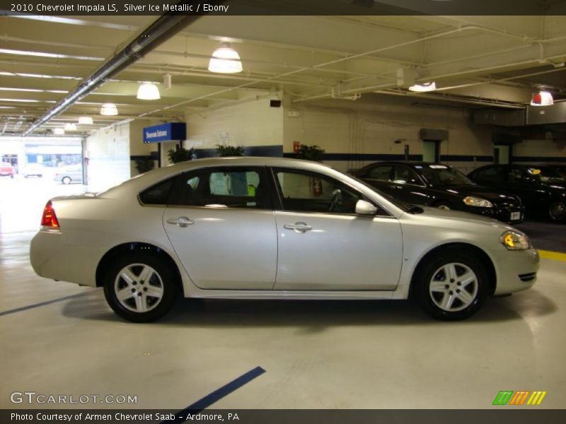 Silver Ice Metallic / Ebony 2010 Chevrolet Impala LS
