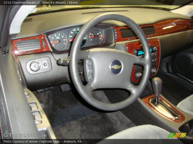 Silver Ice Metallic / Ebony 2010 Chevrolet Impala LS