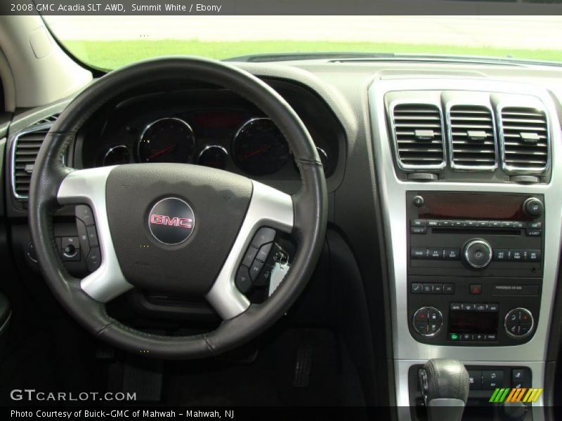 Summit White / Ebony 2008 GMC Acadia SLT AWD