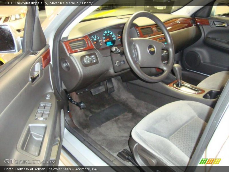 Silver Ice Metallic / Ebony 2010 Chevrolet Impala LS