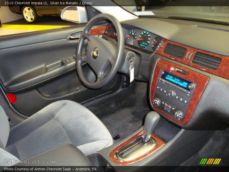 Silver Ice Metallic / Ebony 2010 Chevrolet Impala LS