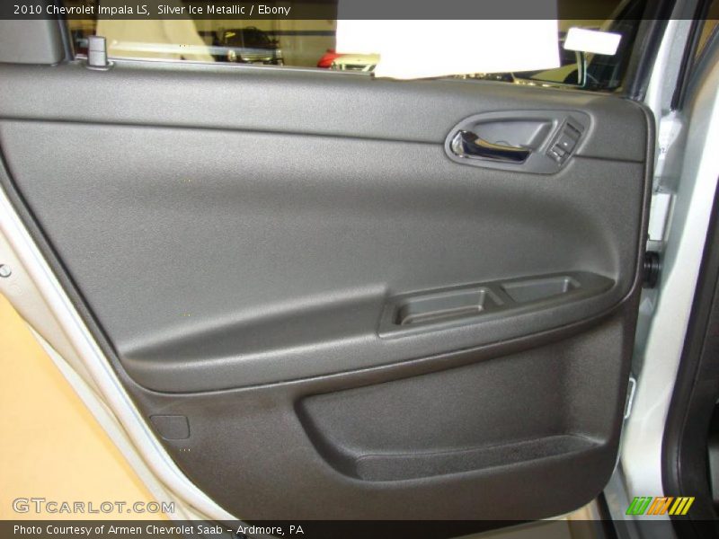 Silver Ice Metallic / Ebony 2010 Chevrolet Impala LS