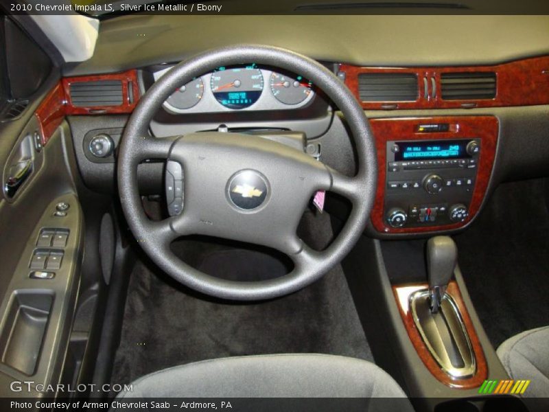 Silver Ice Metallic / Ebony 2010 Chevrolet Impala LS