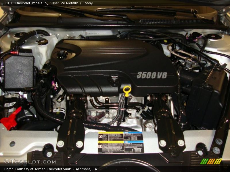 Silver Ice Metallic / Ebony 2010 Chevrolet Impala LS