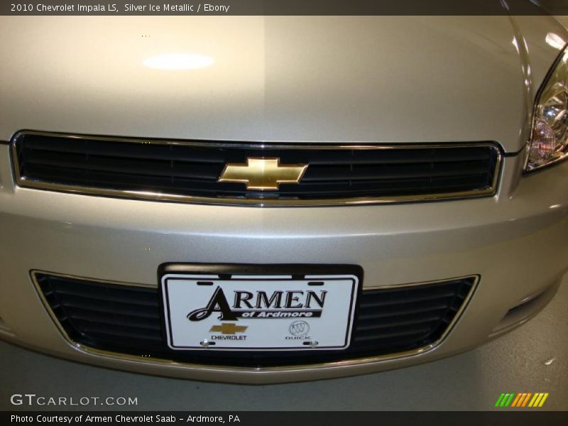 Silver Ice Metallic / Ebony 2010 Chevrolet Impala LS
