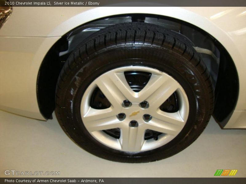 Silver Ice Metallic / Ebony 2010 Chevrolet Impala LS