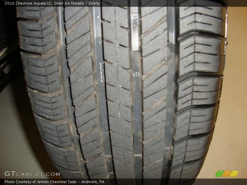 Silver Ice Metallic / Ebony 2010 Chevrolet Impala LS