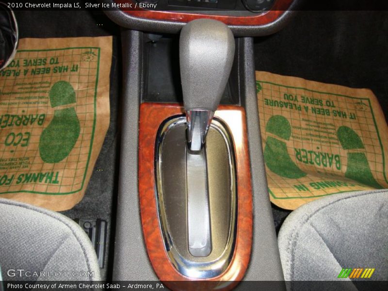 Silver Ice Metallic / Ebony 2010 Chevrolet Impala LS
