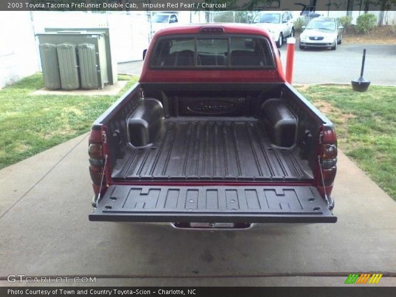 Impulse Red Pearl / Charcoal 2003 Toyota Tacoma PreRunner Double Cab