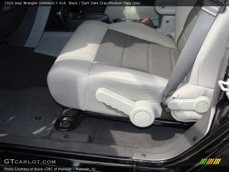 Black / Dark Slate Gray/Medium Slate Gray 2009 Jeep Wrangler Unlimited X 4x4